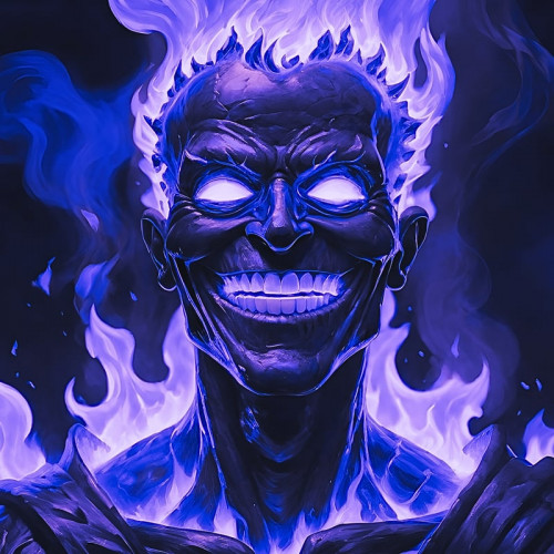 BLUEFLVME feat. DEMONCORE – DEMONIO FUNK (Sped Up) Artwork